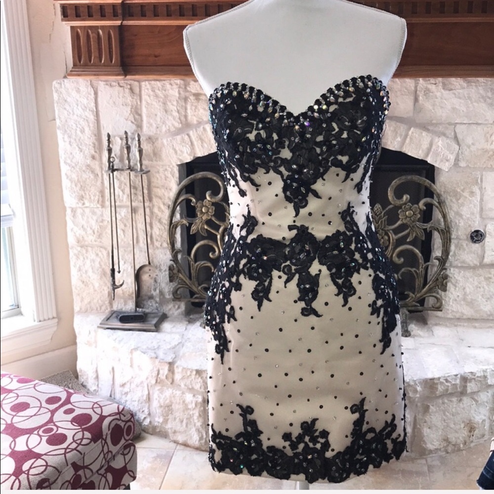 Mori Lee by Madeline Gardner party dress #9319